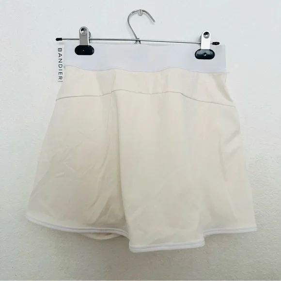 BANDIER BND10266 APERITIF SPORT SKORTGARDENIA/WHITE Size Small